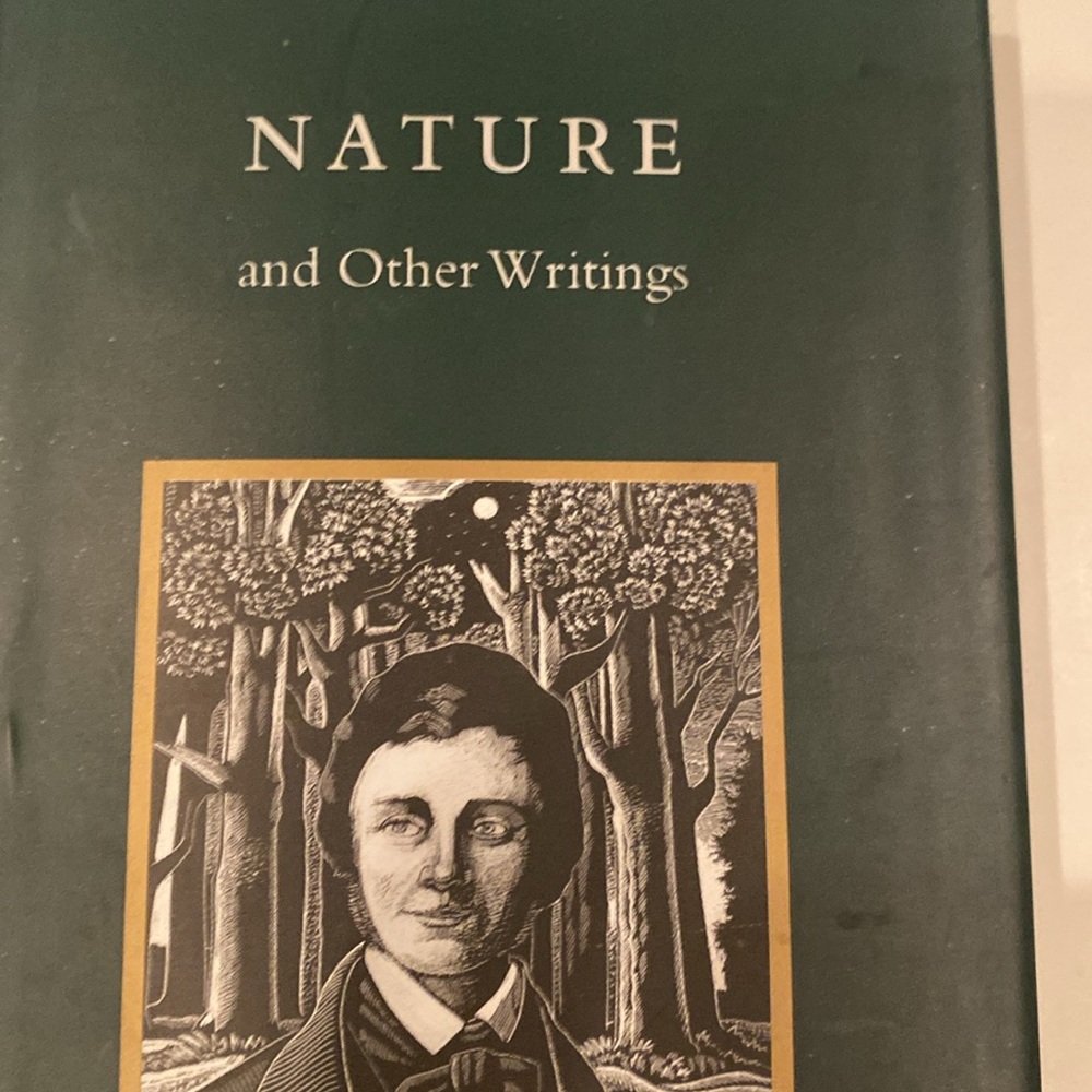 NWT “Nature and Other Writings,” by Ralph Waldo Emerson, hardcover w/dust jacket